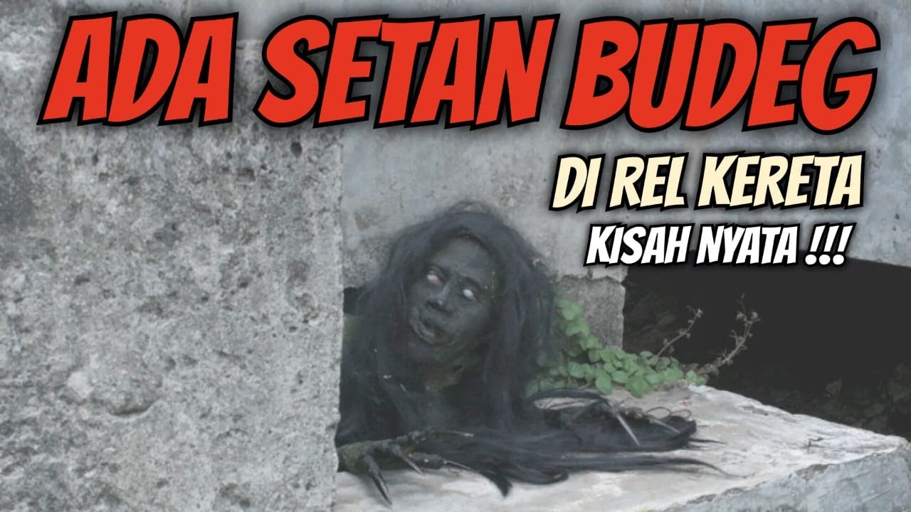 ADA SETAN BUDEG DI RELL KERETA