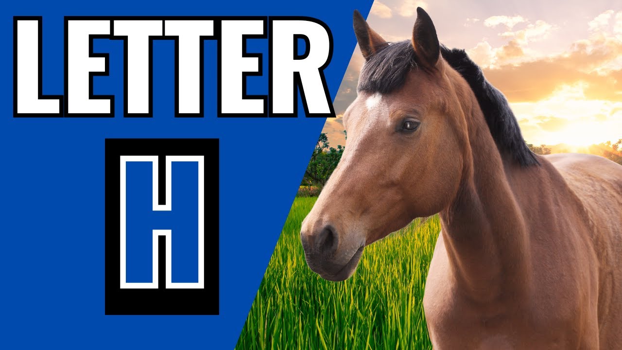 Letter H! - Learn Animal Names & Sounds with Alphabet Animals – Fun for Kids!