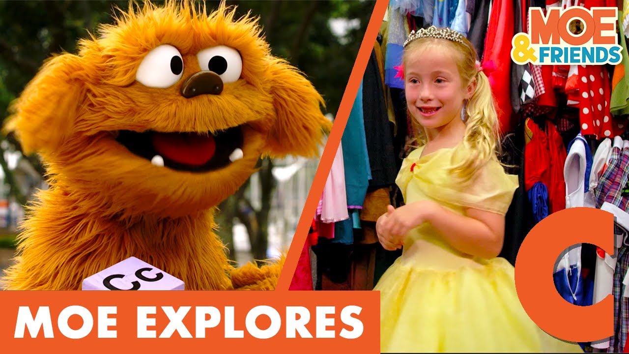 Moe Explores the Letter C | Costumes, Camping & Carving | Full Episodes | Moe & Friends 