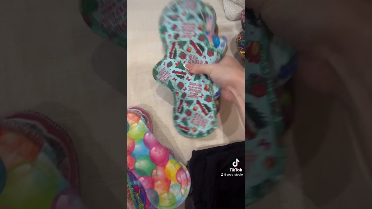 Personal cloth pad stash and storage