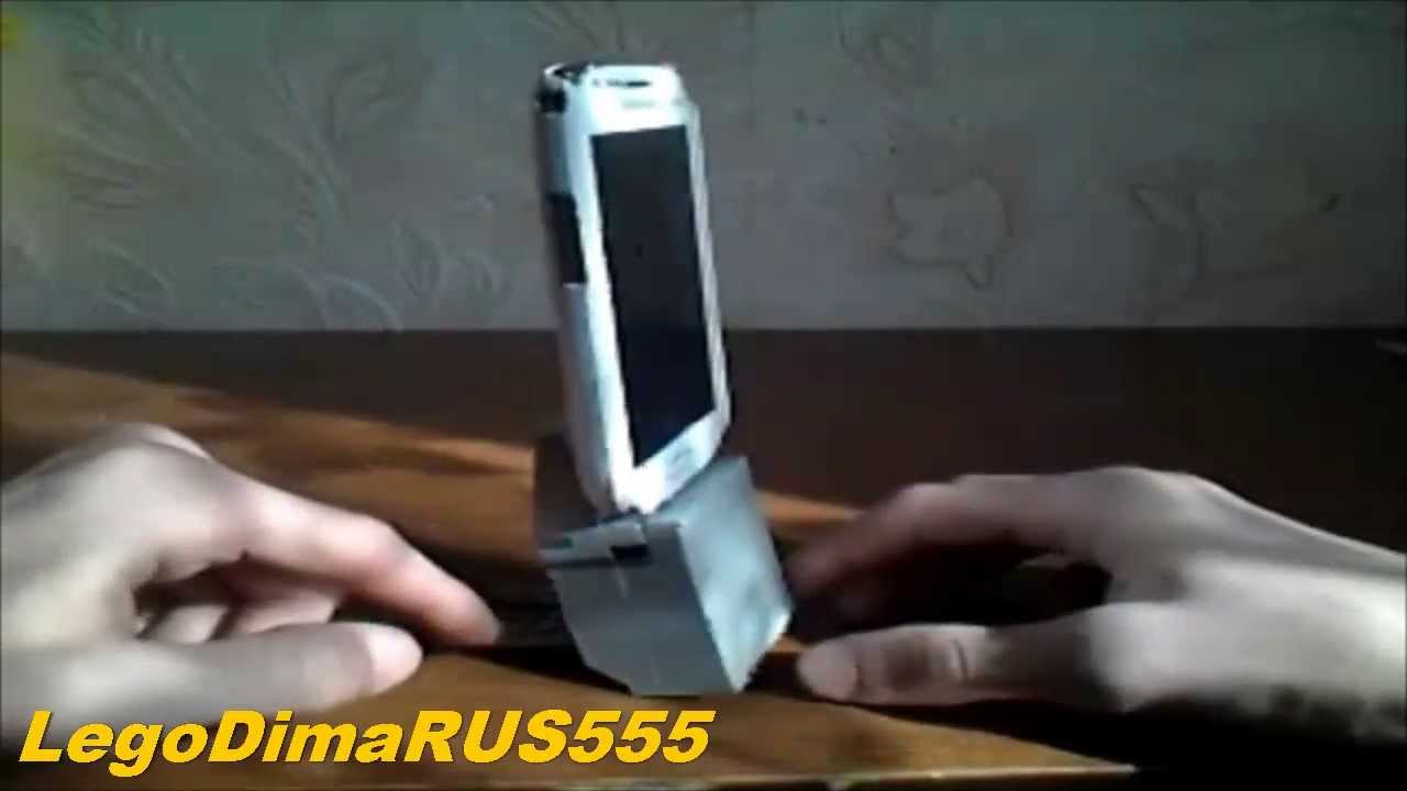 Обзор лего подставки для iPhone 5 / Review lego iPhone 5 stand