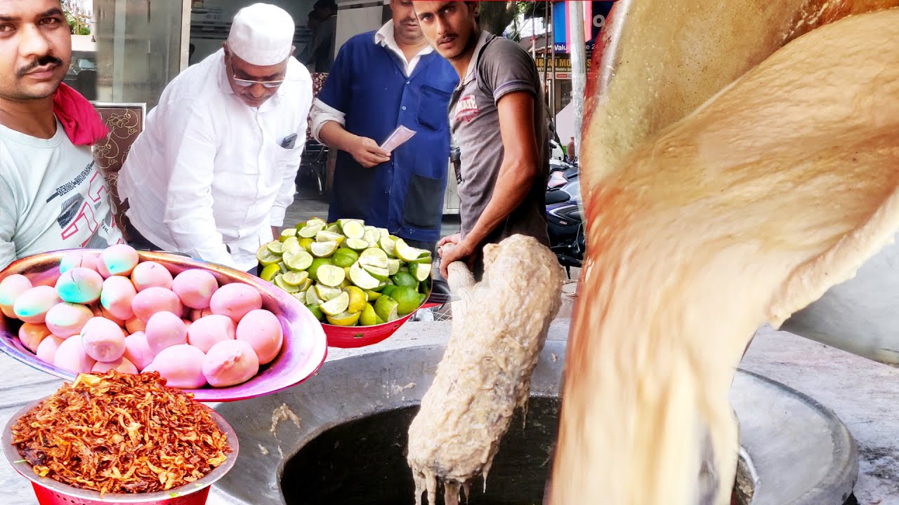 Chicken Haleem Making | Ramzan Eid Special Hyderabadi Chicken Haleem Making Process | Famous Harees