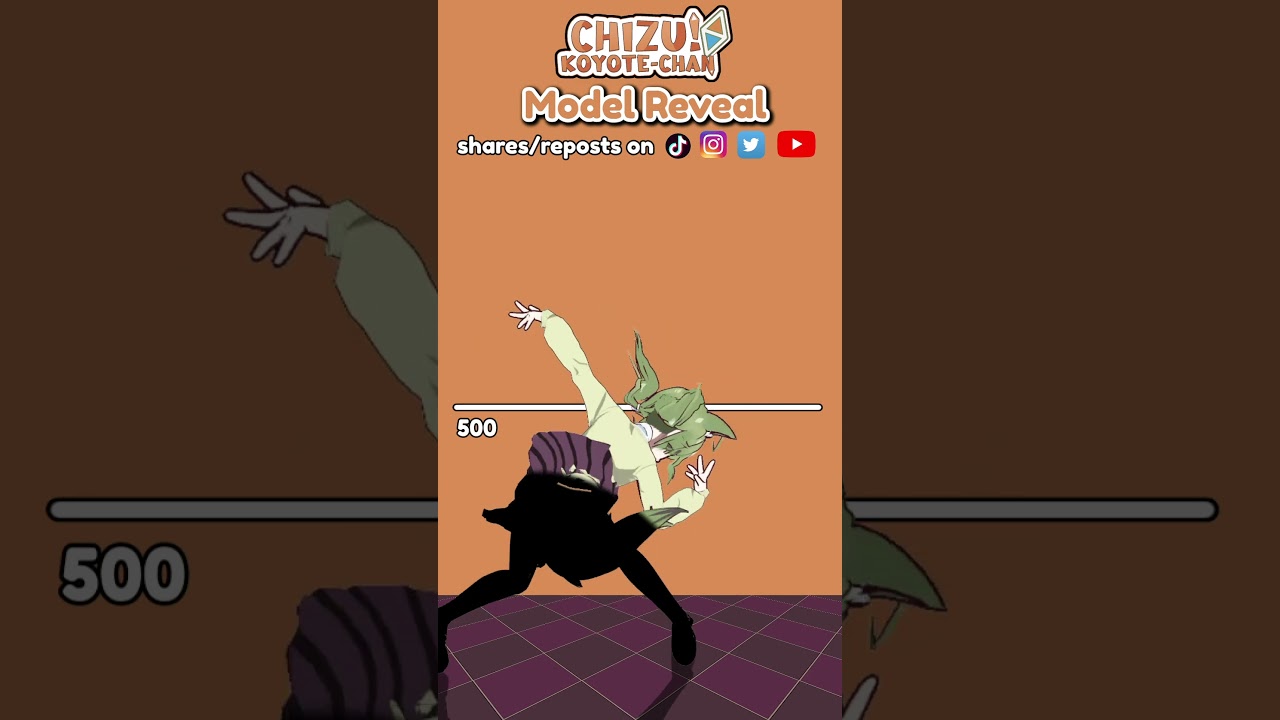 Chizu's New Model Reveal Stage 3! #vtuber #envtubers #vtuberdebut #debut #modelreveal