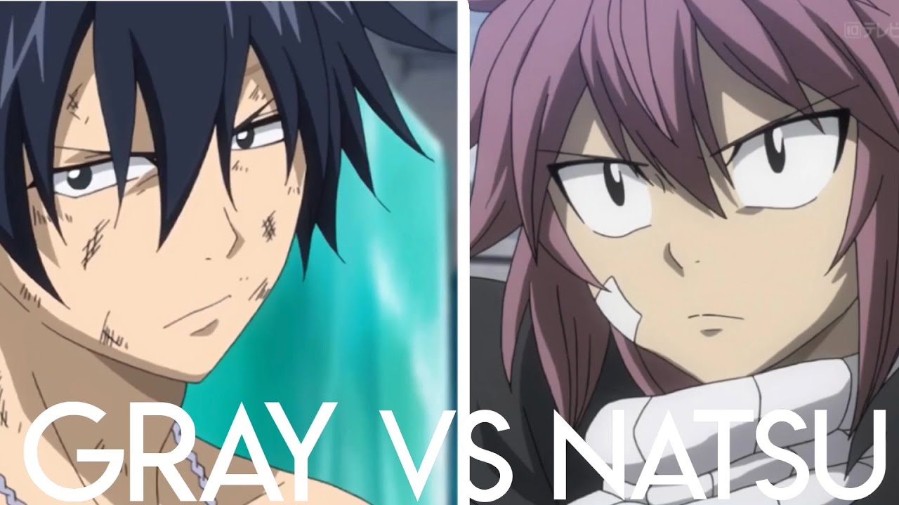 Epic Rap Battles of Anime! (Natsu vs Gray AMV)