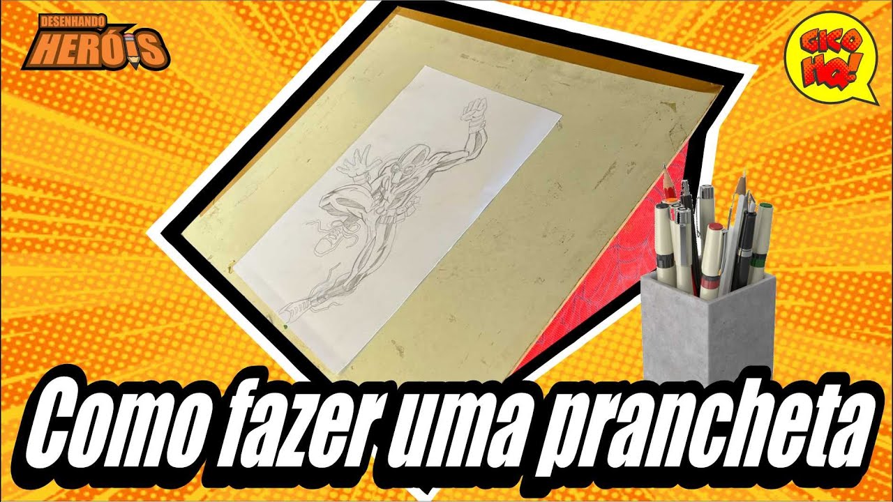 COMO FAZER UMA PRANCHETA CASEIRA!
