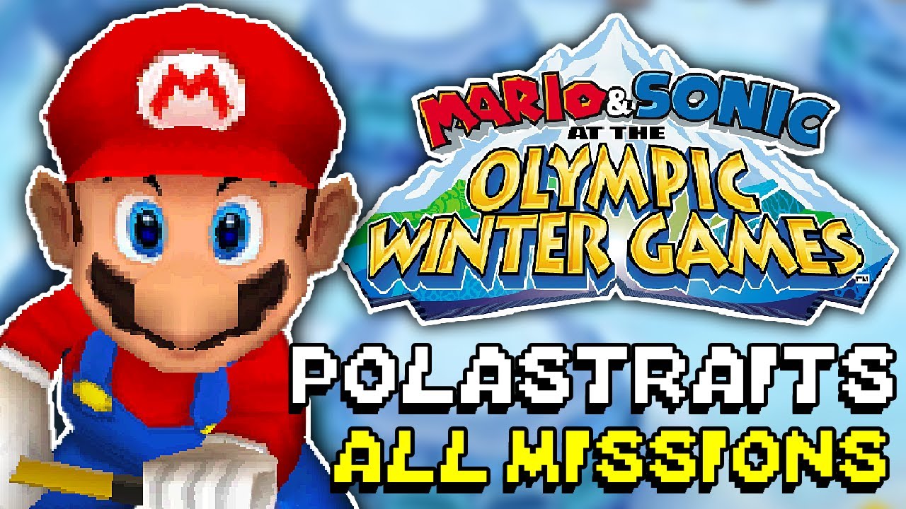 Mario & Sonic at the Olympic Winter Games [DS] - Polastraits All Missions (Gold Stars)