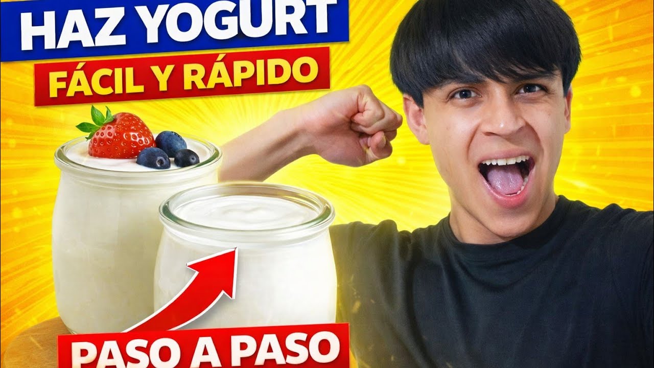 “Hice yogur casero y este fue el resultado 🥛 | Te explico por qué”