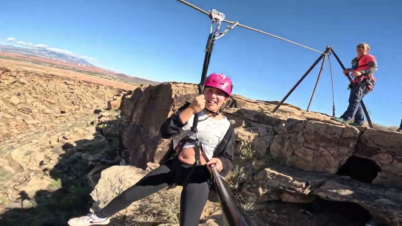 Zion area zipline tour