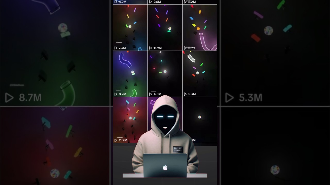 Как сделать шорты с прыгающим мячом #ai #aitools
