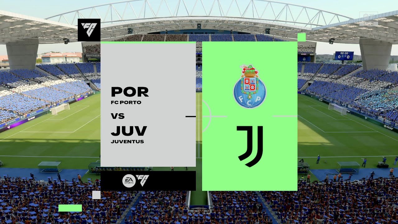 PS4 ⚽ FC26 FC Porto vs Juventus | Full Match Gameplay