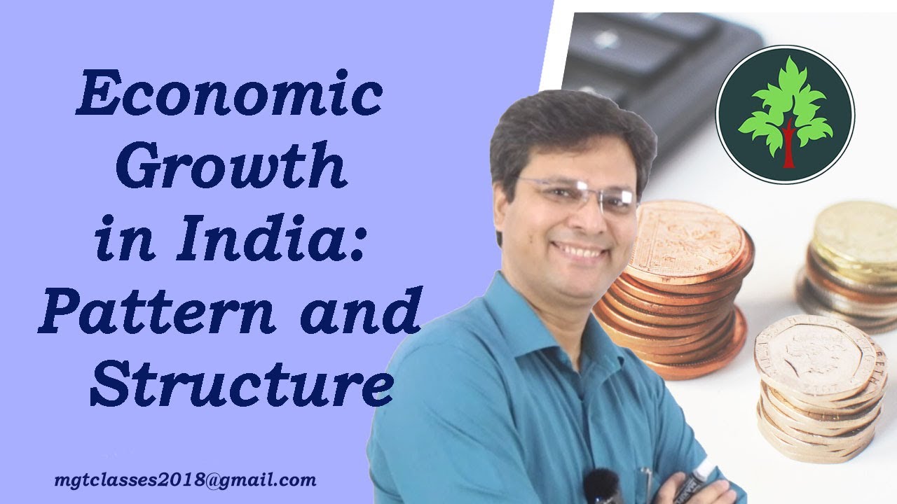 Economic Growth in India - Pattern and Structure in Hindi