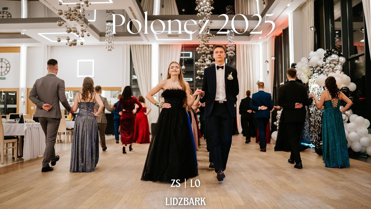 Polonez Maturzystów ZS i LO w Lidzbarku 2025