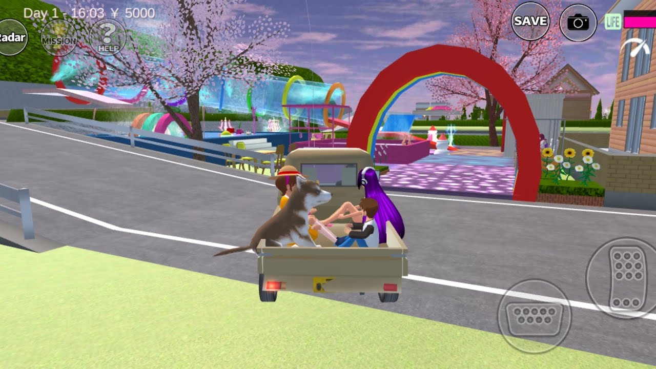 mandi di kolam renang mahal banget harganya Drama sakura school simulator 