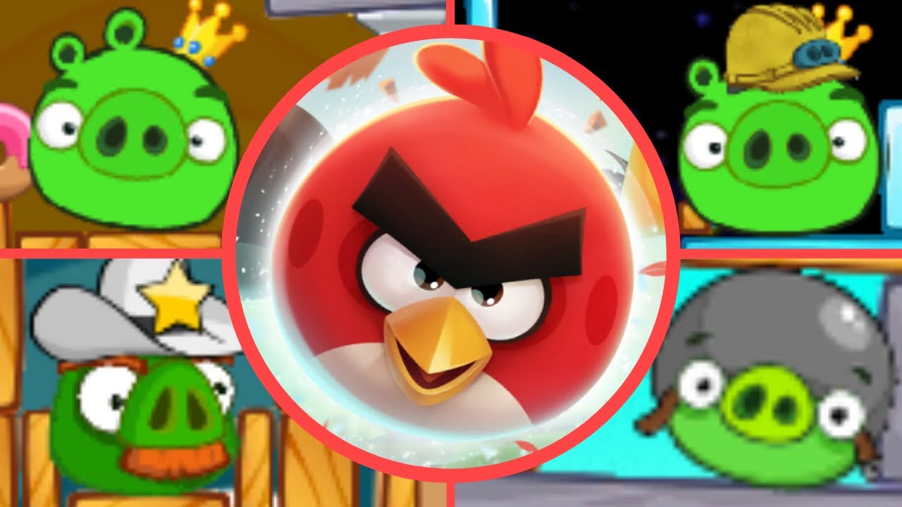 Angry Birds Re-Imagined (Versão 4.1.23) - All Bosses (Luta dos Bosses)