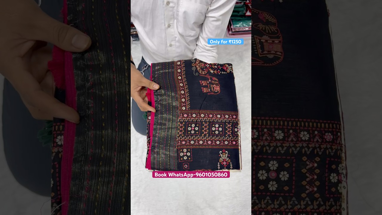 Tebha work in Patola design saree. Kailash saree Laxman Nagar street no -12#kailash #saree #song #love