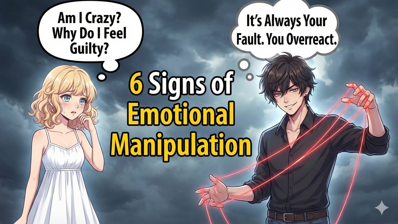6 Signs of Emotional Manipulation (Dark Psychology)