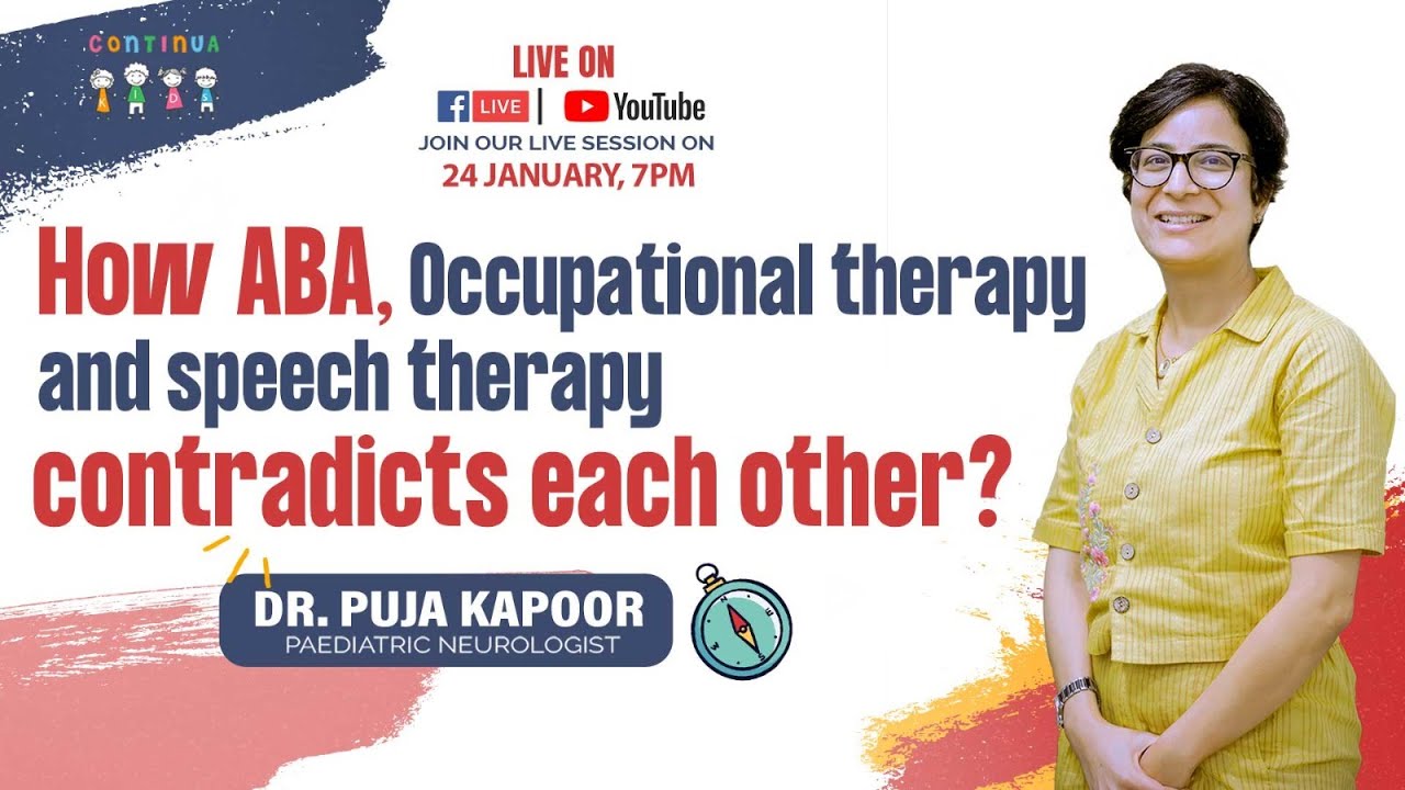 How ABA, occupational therapy and speech therapy contradicts each other? I Dr. Puja Kapoor