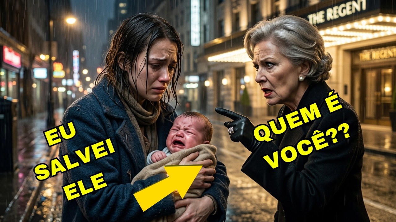 Ela Entrou no Carro Errado… Mas o Bebê no Banco de Trás Tinha a Marca da Família Mais Rica