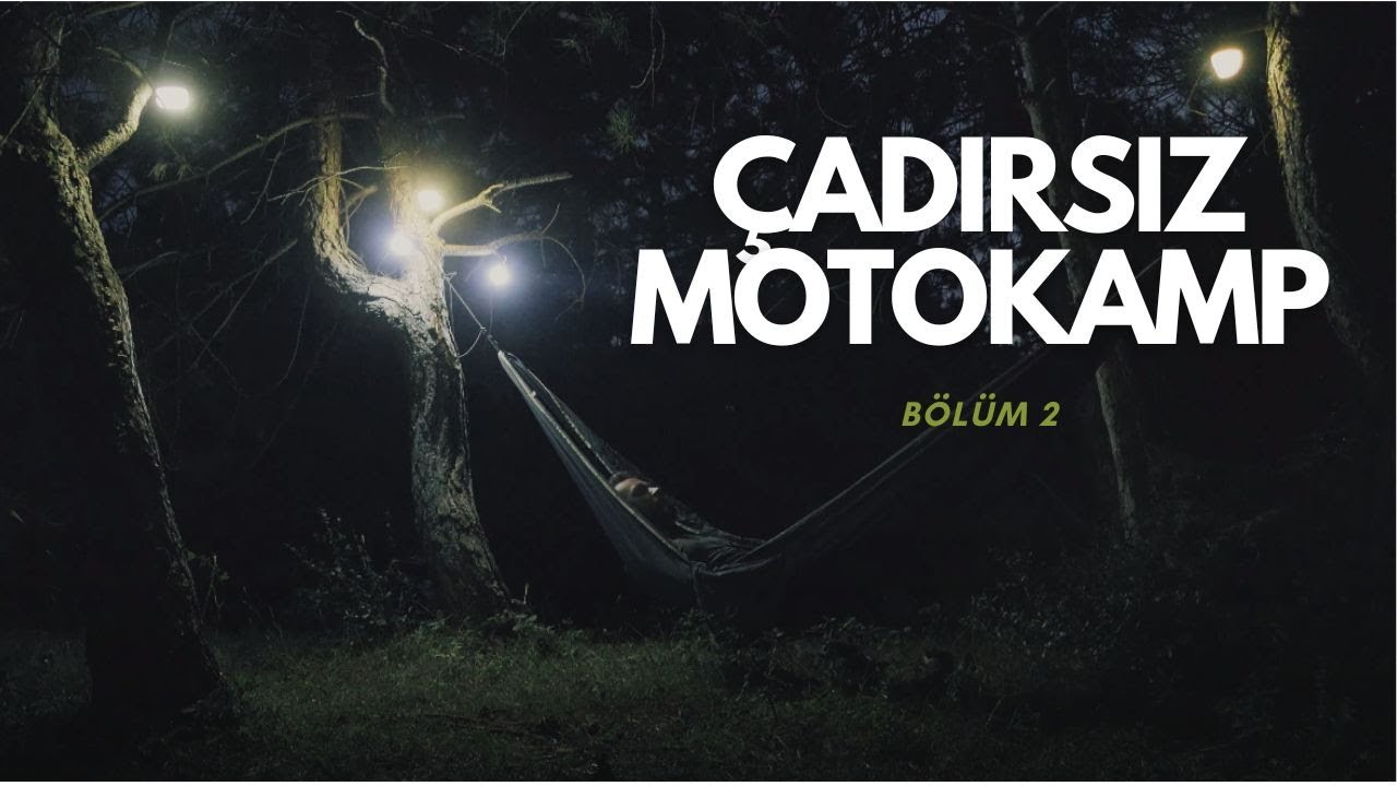 Bolu Dağlarında Tek Başına Motosiklet Kampı | Çadırsız Gece Deneyimi #2 | ASMR & Altyazılı