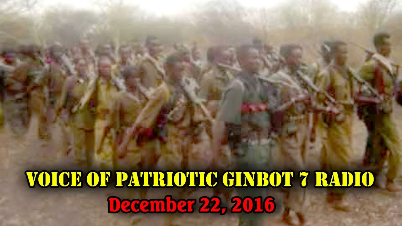 Voice of Patriotic Ginbot 7 Radio Broadcasts to Ethiopia December 22, 2016
