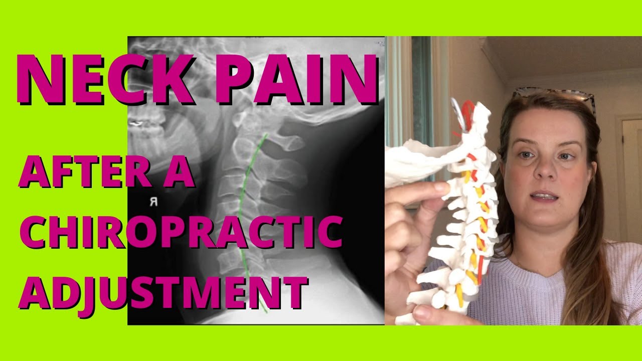 Neck Pain After A Chiropractic Adjustment | Dr. Kristina Turkewitsch | Chiropractor in Newmarket