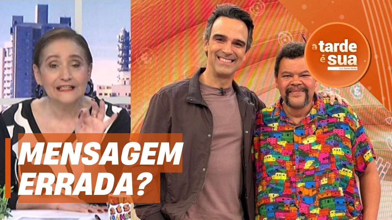 Sonia Abrão critica Tadeu Schmidt após eliminação de Babu: 