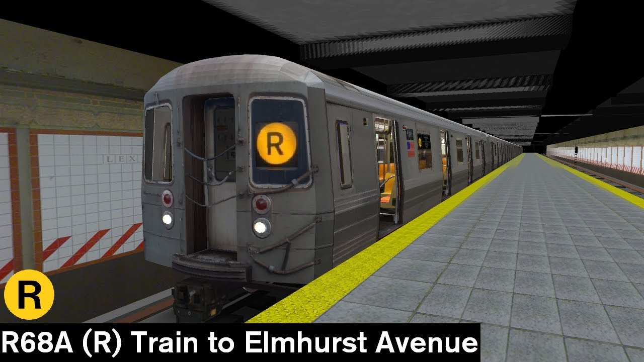 OpenBVE Mini Trip: R68A R Train to Elmhurst Avenue via Queens Blvd Local