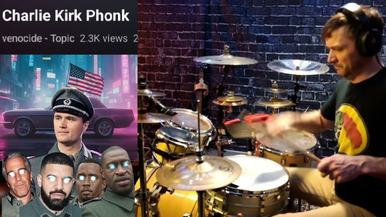 Charlie Kirk Phonk/Chipi Chipi Chapa Chapa ft. Austrian Painter - Drum Cover