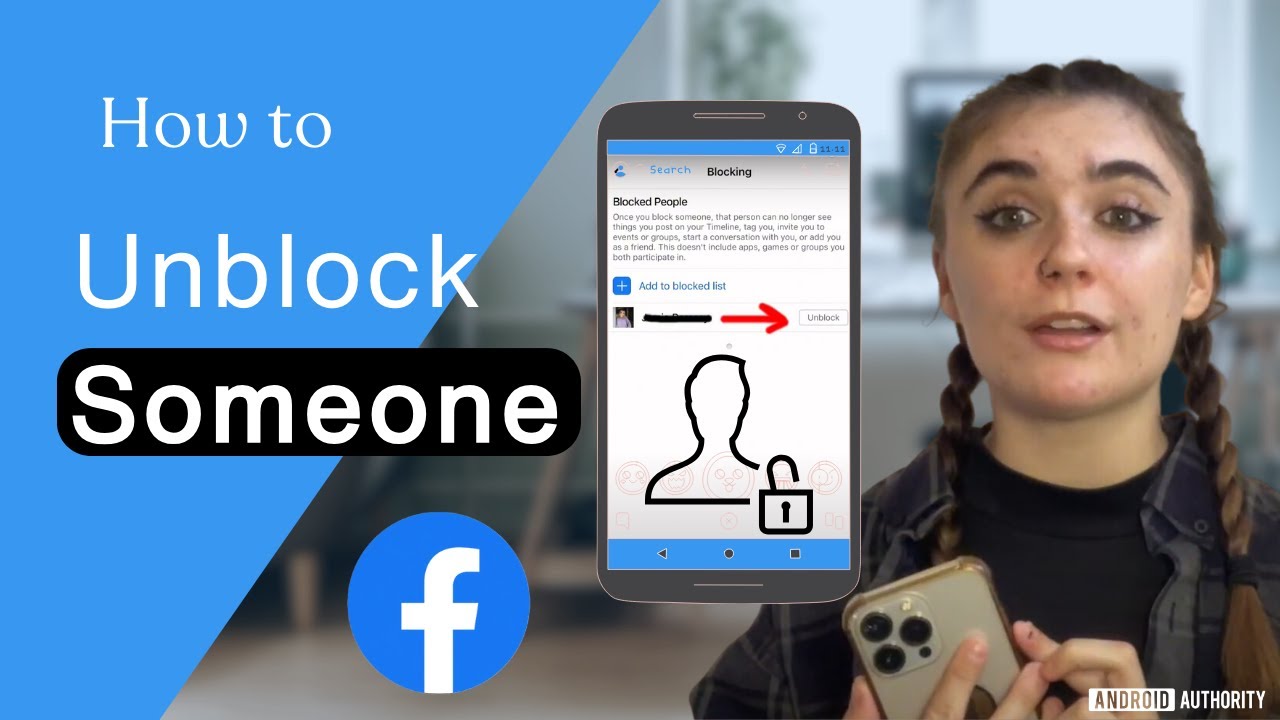 Как разблокировать кого-то на Facebook