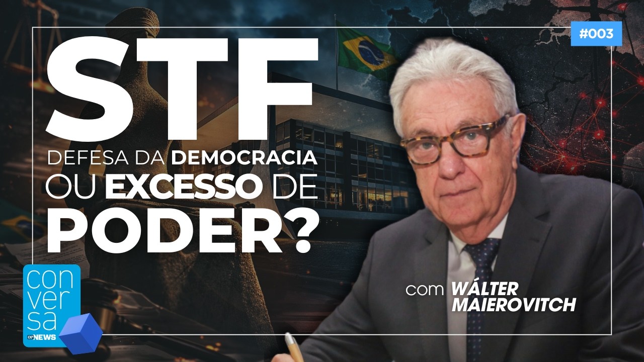 Jurista Wálter Maierovitch analisa crise no STF e as consequências políticas | OP News Conversa #003