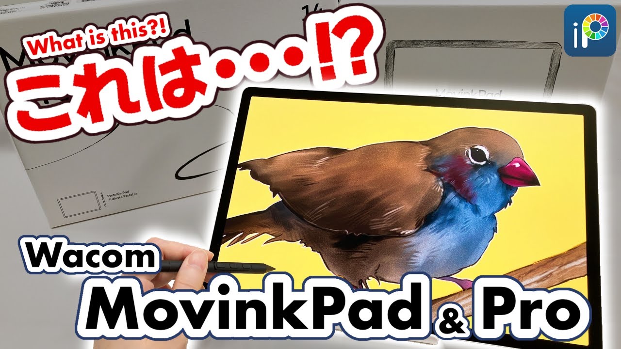 【Серия MovinkPad】 Новый планшет от Wacom! Давайте его протестируем【Wacom】