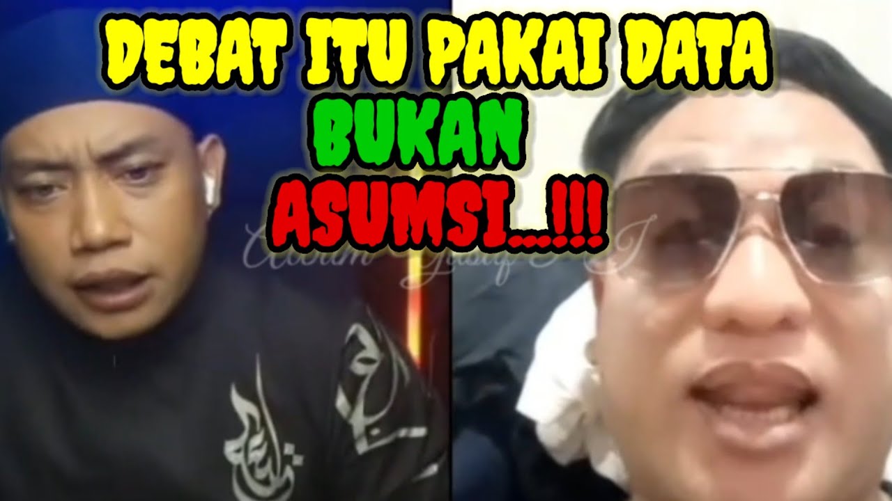Ustadz yusuf  debat dengan orang sakit jiwa... 😁