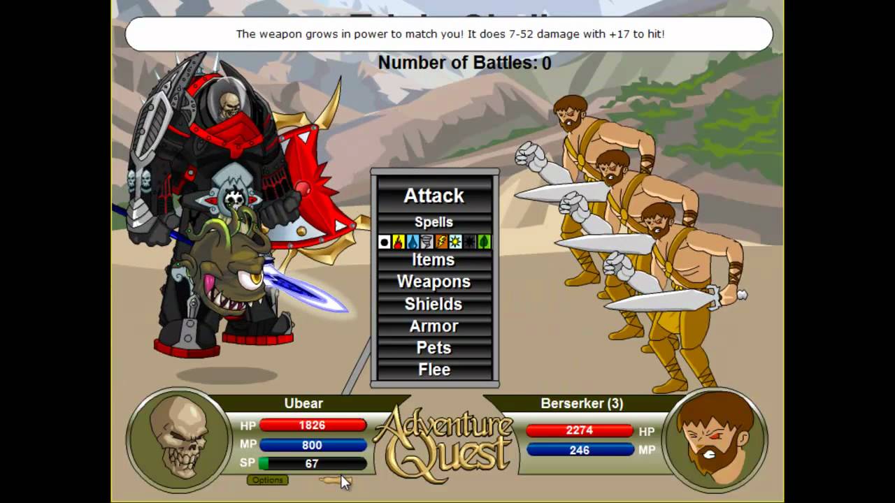 AQ Battleon - How to get lots of Potions