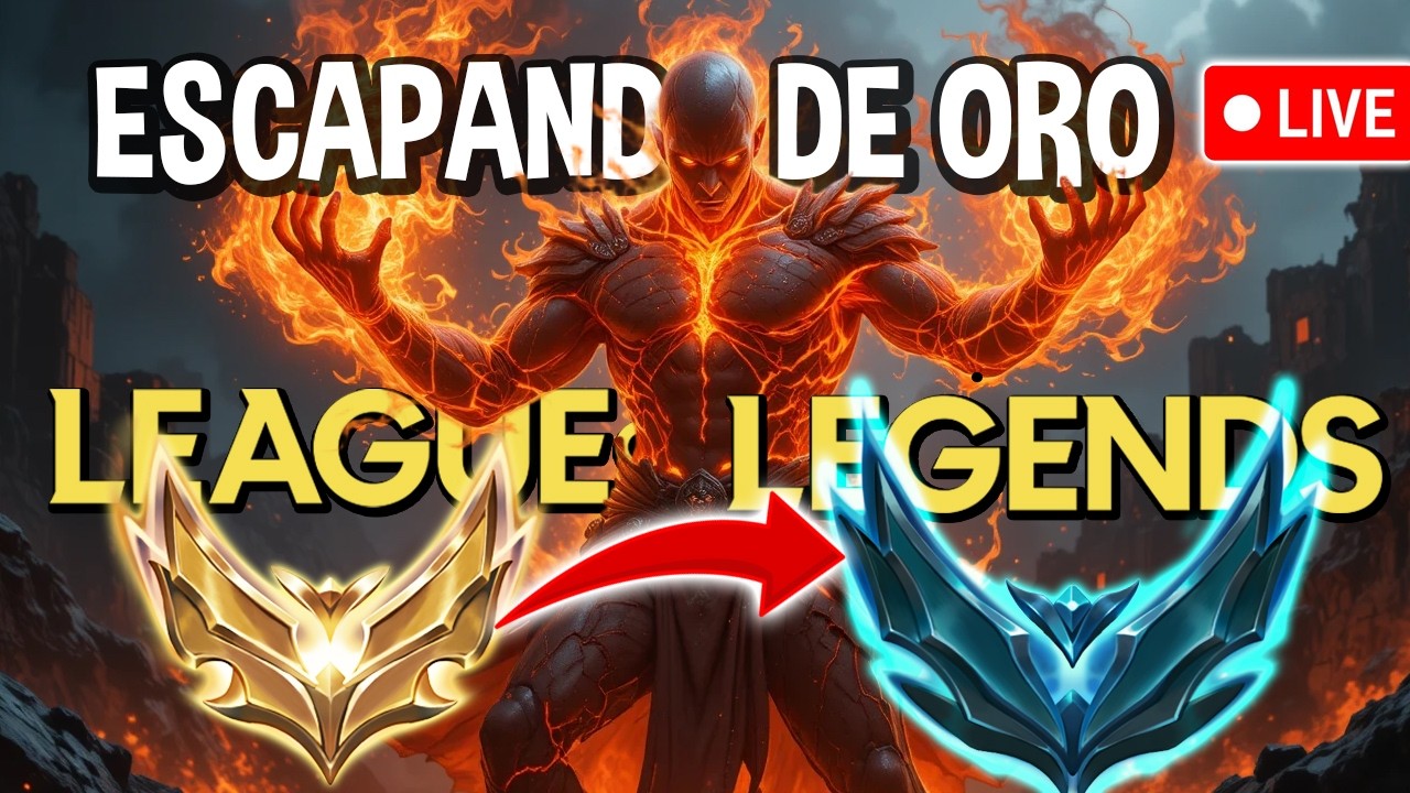 🔴 SOLOQ en ELO HELL: ORO | 64% WINRATE | ¿LLEGAMOS HOY a PLATINO? |