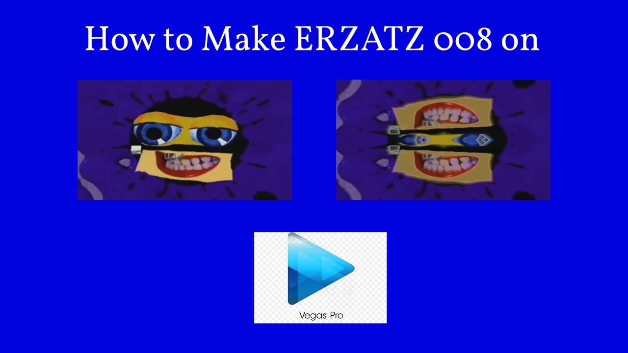 How to Make ERZATZ 008 on Vegas Pro