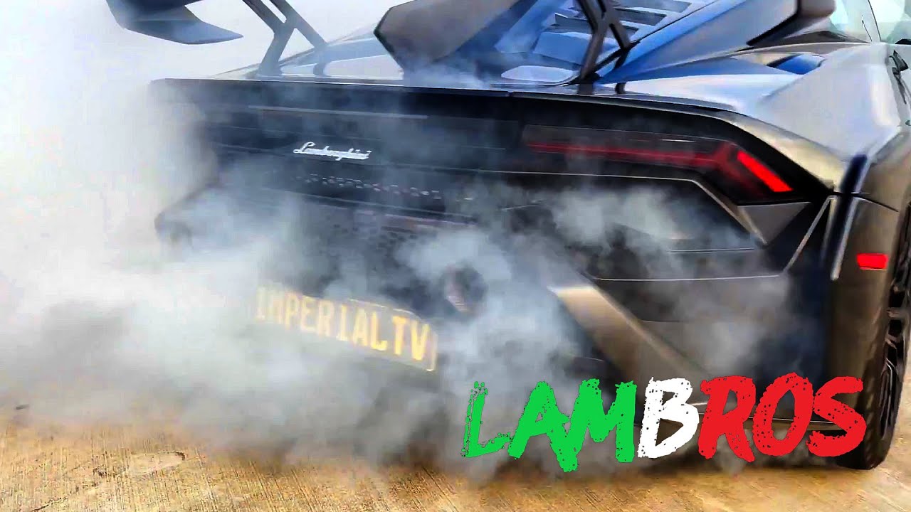 Lamborghini Huracan STO Donuts with @LambroSteve 🍩