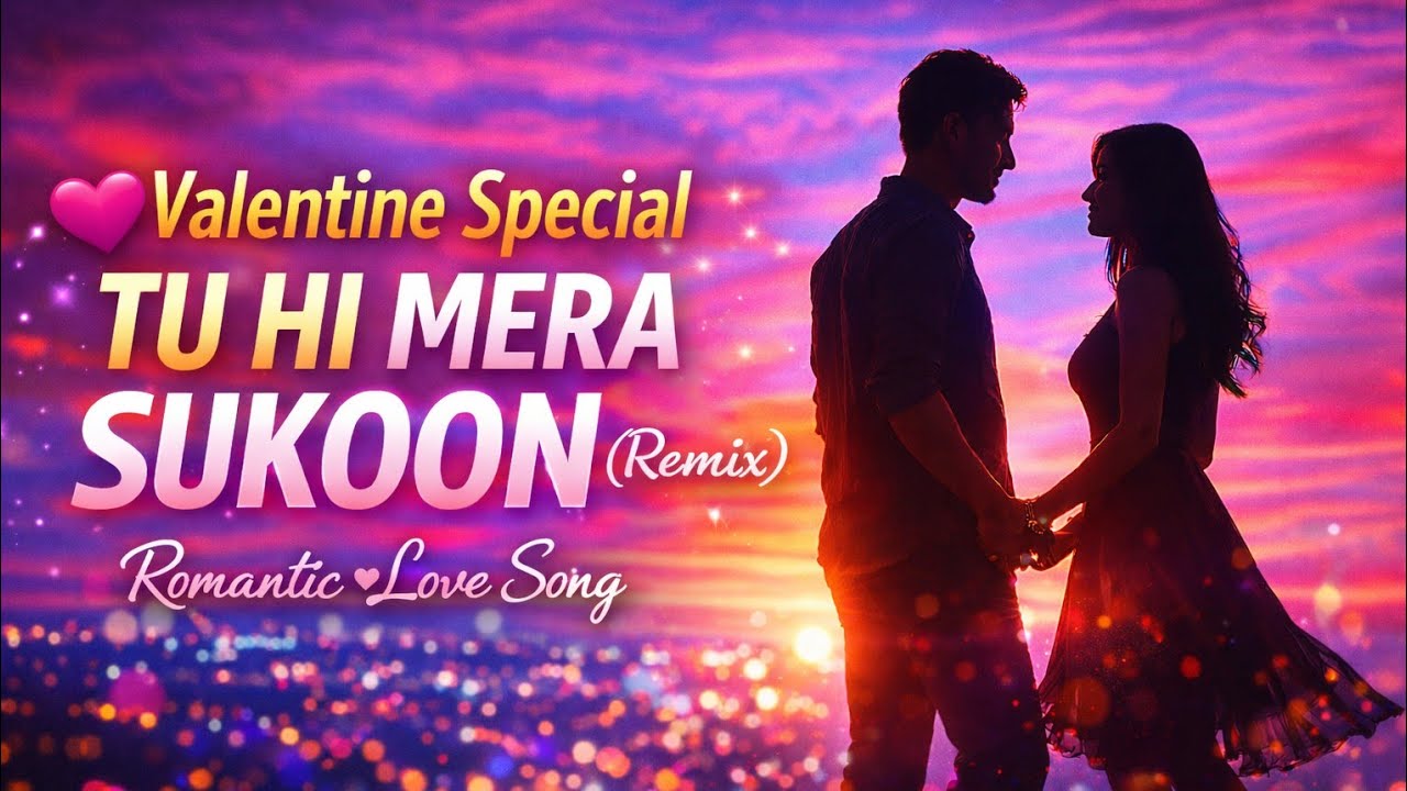 Tu Hi Mera Sukoon❤️| Romantic Love Song| New Hindi love song ❤️👫🥰