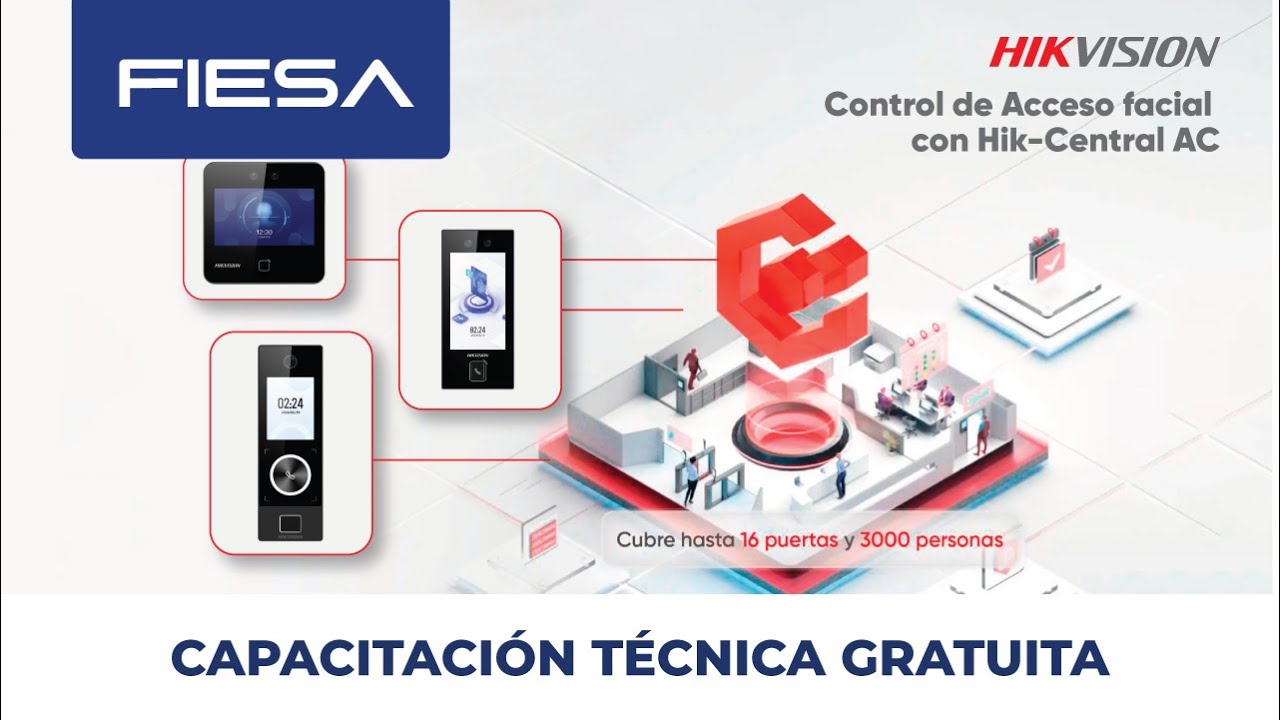 Control de Acceso Facial con Hik-Central AC.