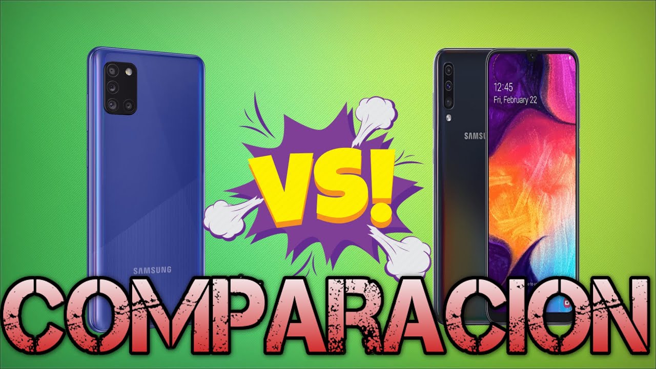 Comparacion | samsung a31 vs samsung a50 prueba gaming y de velocidad
