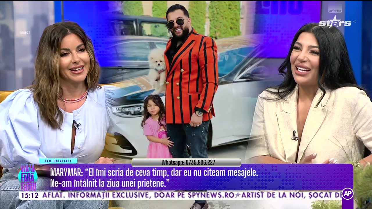 MARYMAR, PRIMA APARIȚIE ÎNTR-UN PLATOU TV! SECRETELE DIN SPATELE RELAȚIEI CU TZANCĂ URAGANU!
