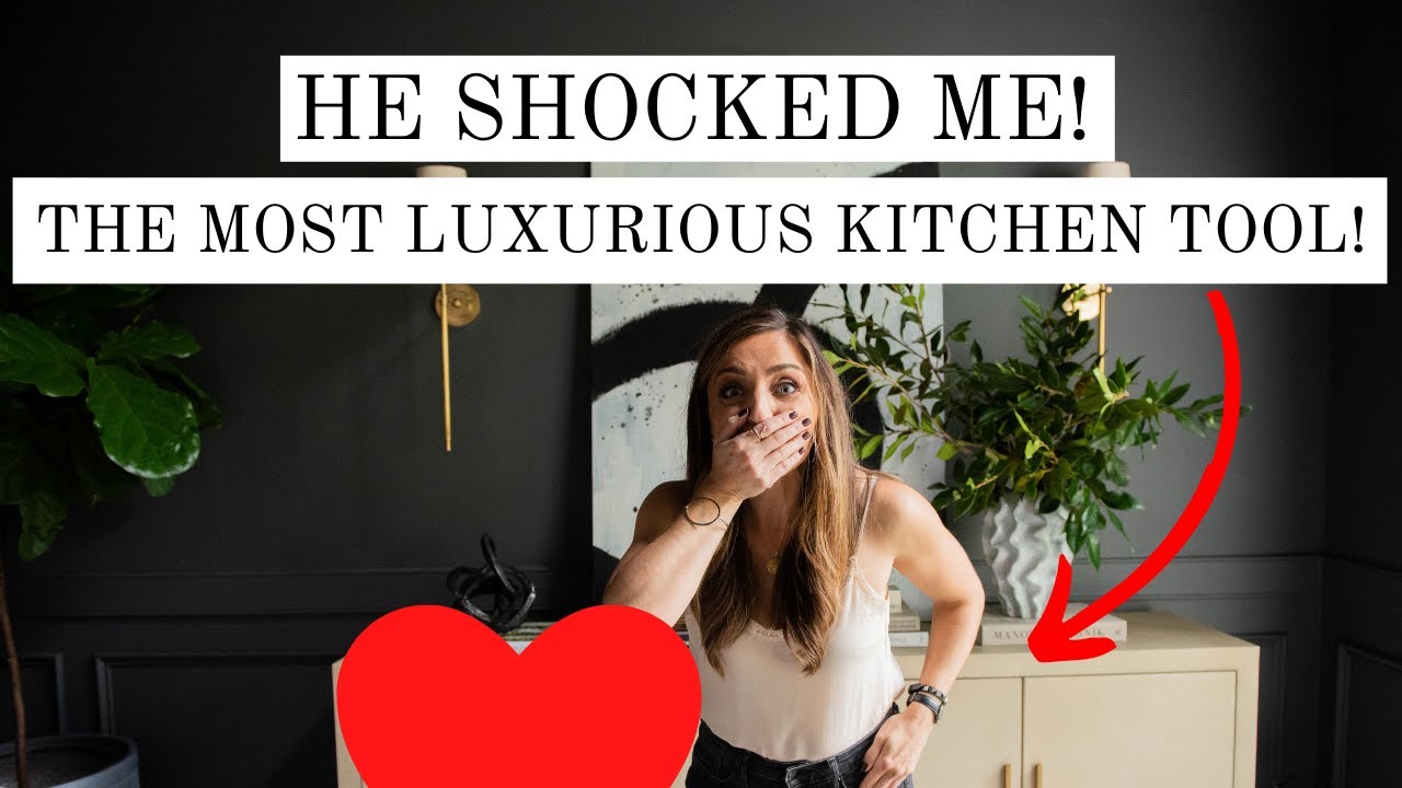 THE MOST LUXURIOUS KITCHEN GIFT THAT WILL CHANGE YOUR LIFE! DESIGNER KITCHEN | MODERN LUXURY KITCHEN