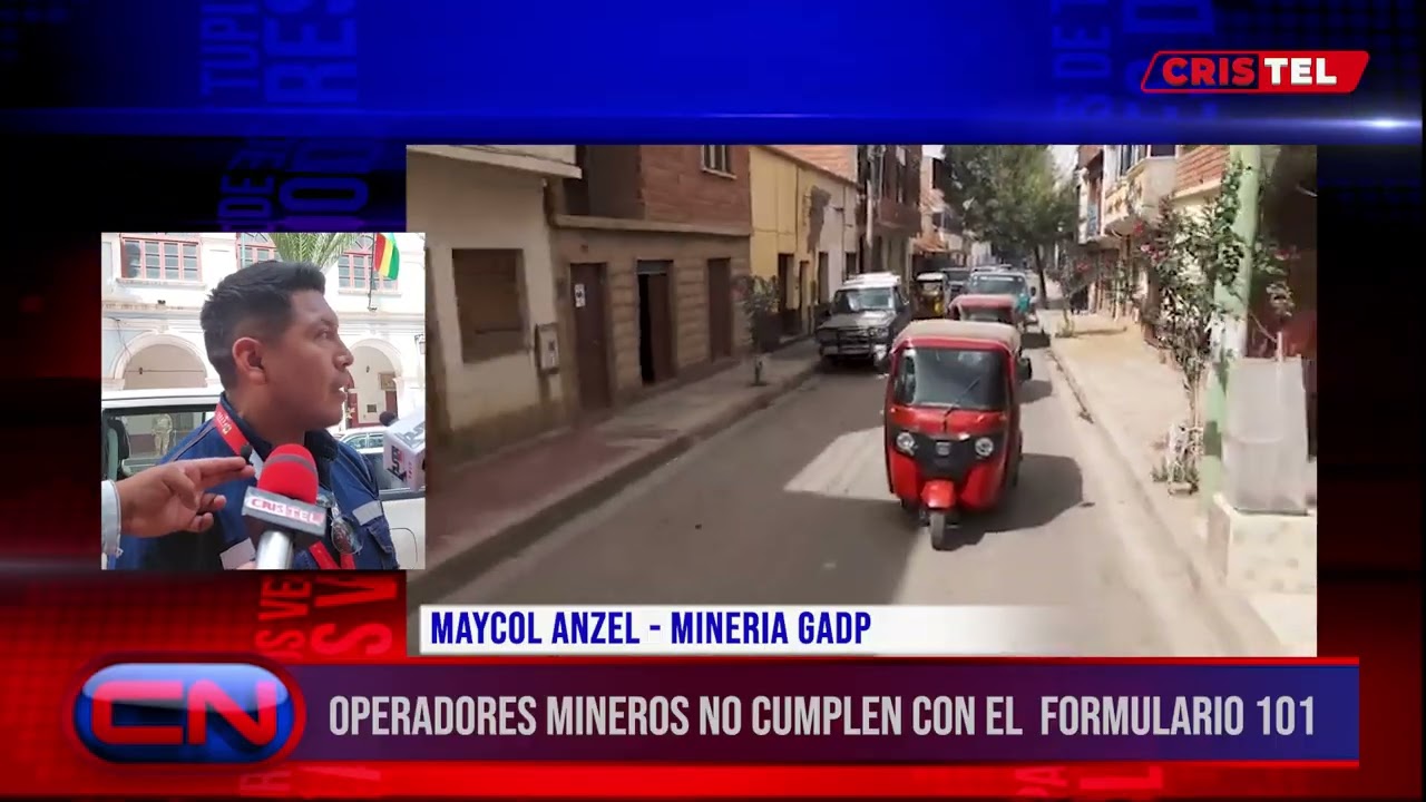 CN - OPERADORES MINEROS NO CUMPLEN CON EL FORMULARIO 101