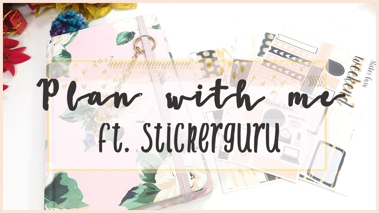 Plan with me ft. stickerguru | Bando Planner!