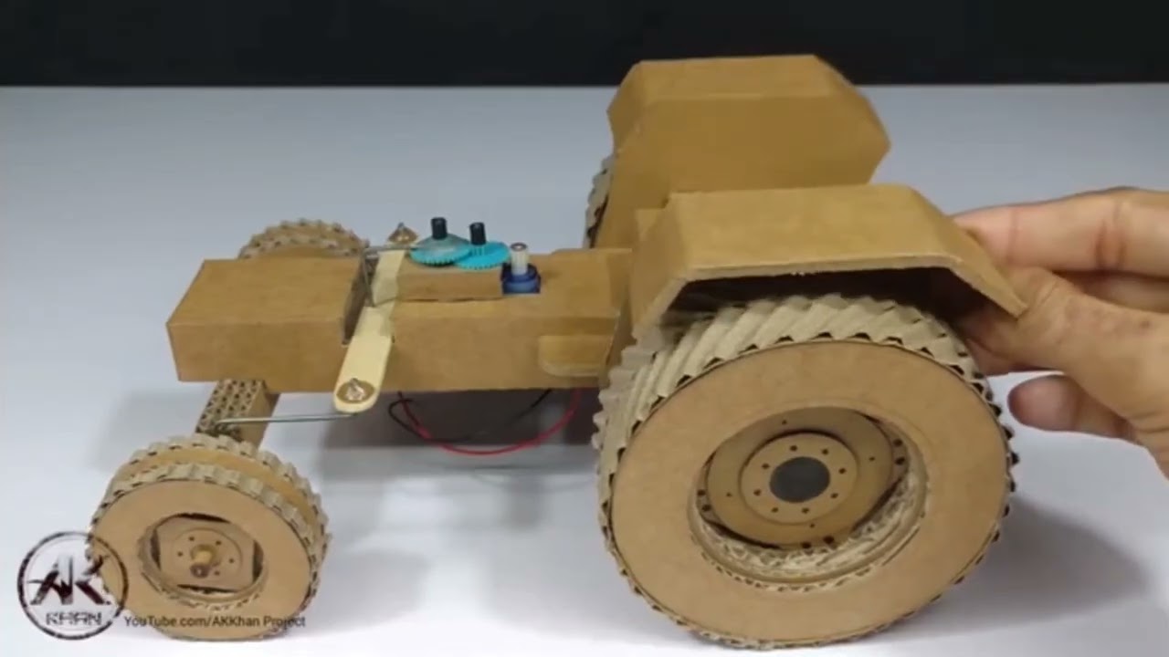 How to make a small Nishu deshwal Swaraj tractor 🚜🚜#viralvideo 