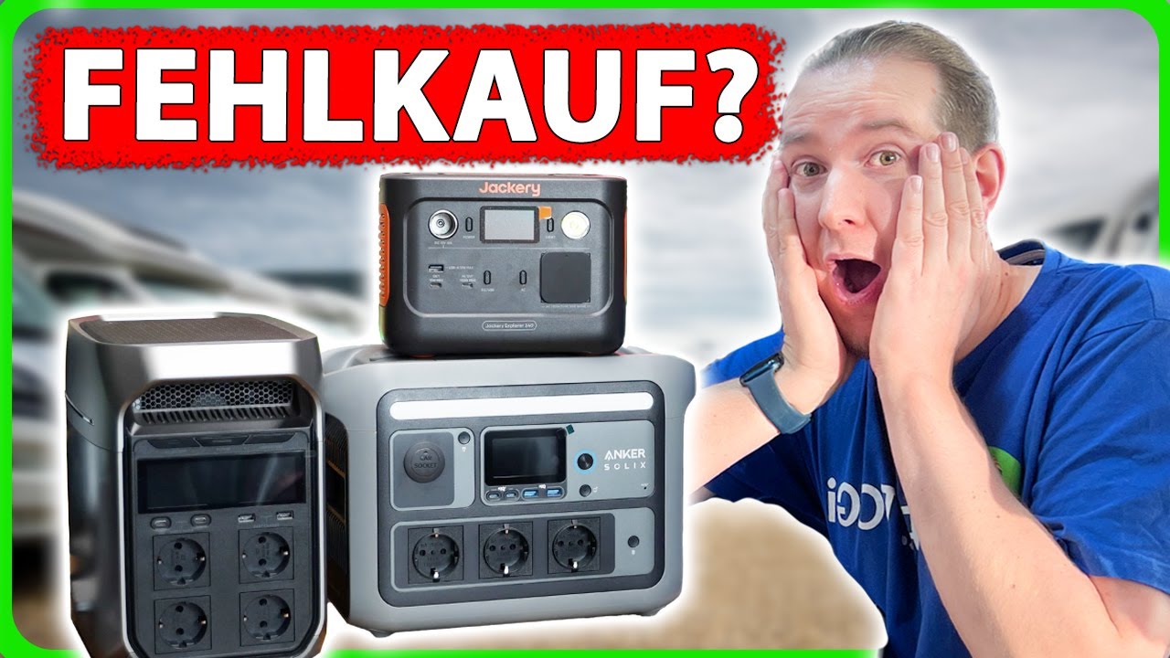 Diese 5 FEHLER macht FAST JEDER beim Powerstation-Kauf! Kaufberatung