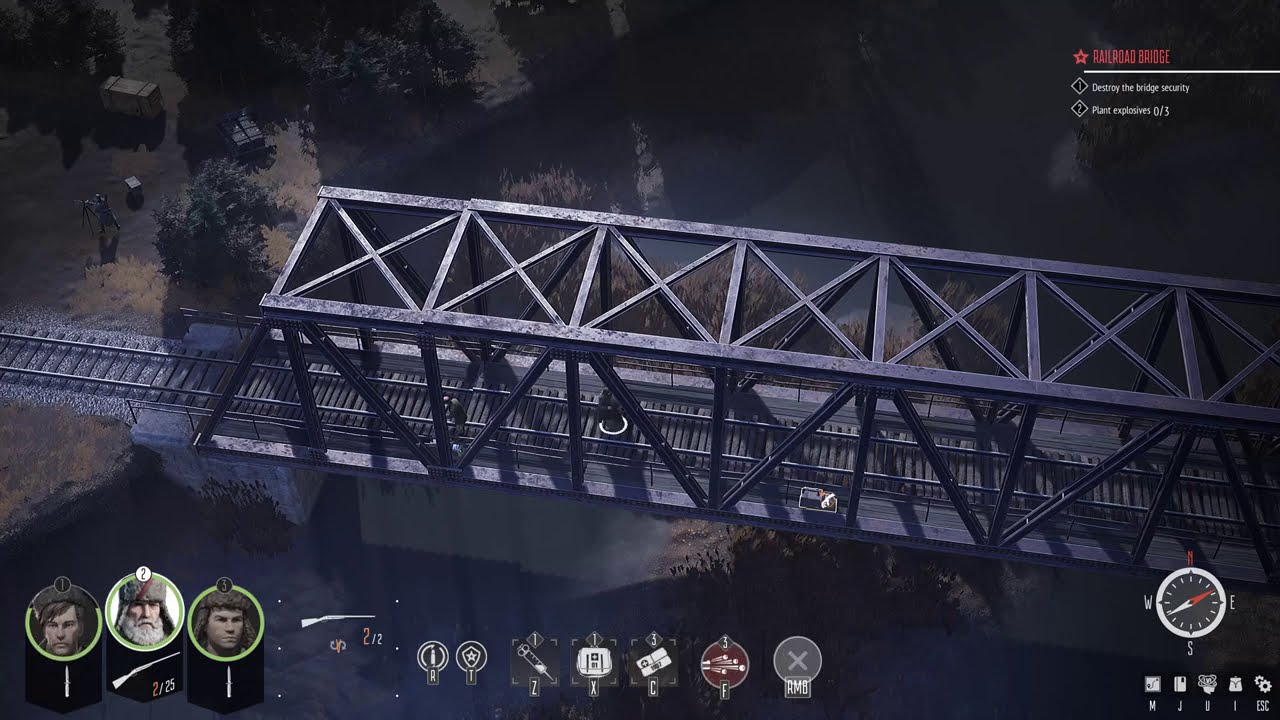Partisans 1941 - Mission 10 | RAILROAD BRIDGE