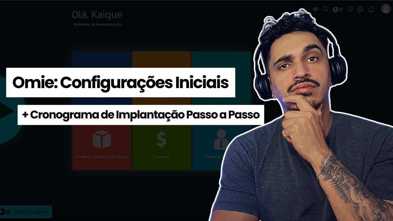 Como implementar o Omie: Configurações Iniciais com Cronograma Completo * SISTEMA DE GESTÃO - ERP