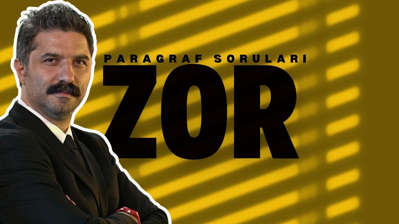 Zor Paragraf Soruları | RÜŞTÜ HOCA