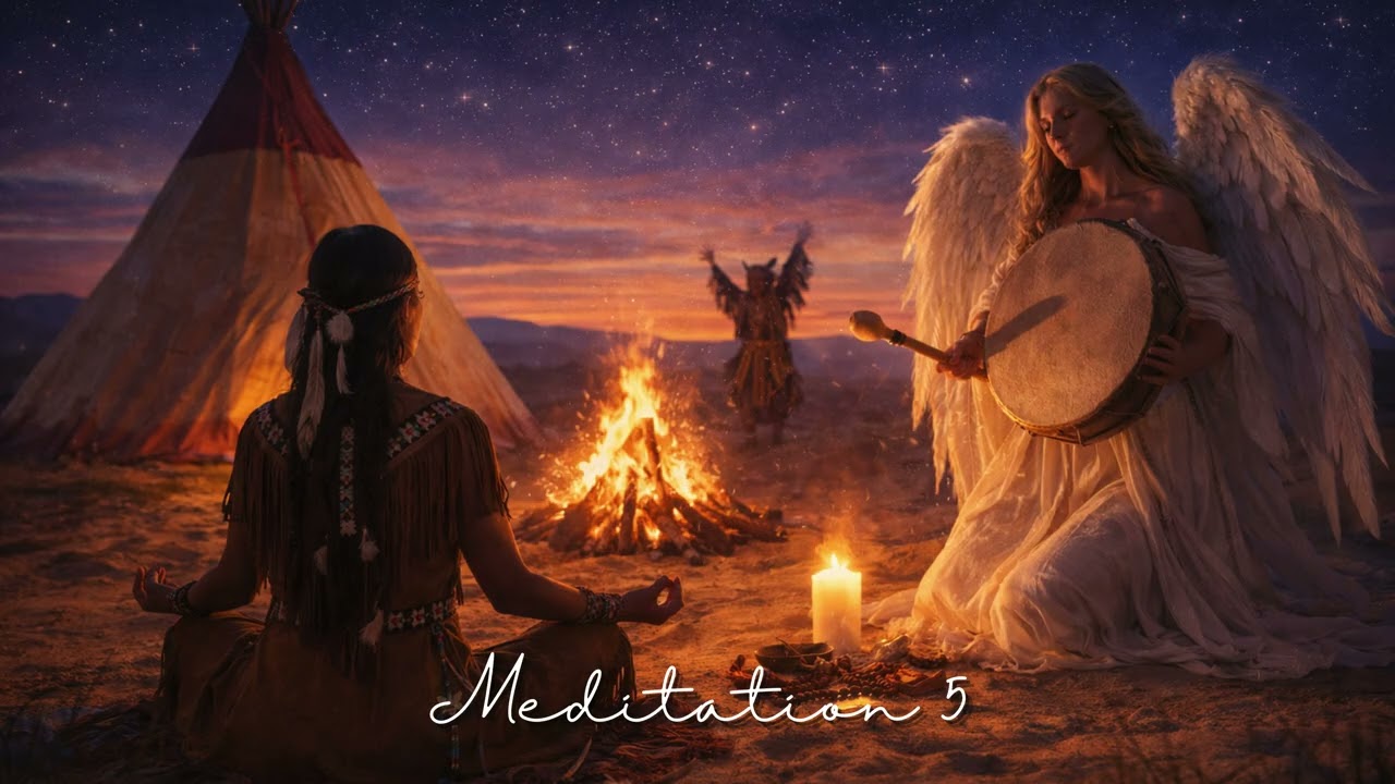 Oh Maye   Native American meditation   Relaxing music for yoga and meditation   Meditation 5