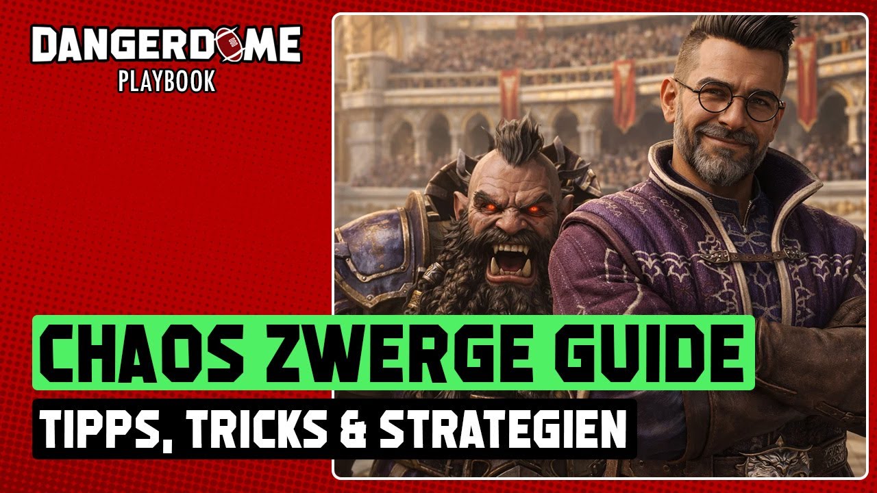 Chaoszwerge Guide – Tipps und Strategien / Blood Bowl 3 #chaosdwarf #bloodbowl3 #dangerdome